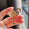 Broche décorative cristaux flamant rose BZ194 photo 3