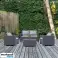 Ensembles de jardin 4 pièces : 3 fauteuils + table. Deux modèles disponibles photo 5
