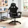 SEDIA DA UFFICIO GAMING CON SCHIENALE ALTO E IMBOTTITURA IN PVC IN VARIE COLORAZIONI foto 3