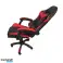 SEDIA DA UFFICIO GAMING CON SCHIENALE ALTO E IMBOTTITURA IN PVC IN VARIE COLORAZIONI foto 4
