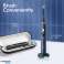 Brosse à dents électrique Oral-B iO7 avec technologie magnétique et micro-vibrations, intelligence artificielle, affichage LED, capteur de pression intelligent, 1 tête photo 2