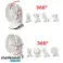 Ventilador inalámbrico blanco Ruhhy 25566 fotografía 3