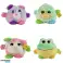 Sunkid Kuscheltier 35 cm 12 sortiert mit einem Frosch, Elefantenbären, Affen, Vogel, Hase, Fuchsküken Bild 1