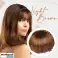 Bang &amp;amp; braid headband Belezza (light-brown) ~ banse | Wig with bangs image 2