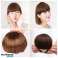 Bang &amp;amp; braid headband Belezza (light-brown) ~ banse | Wig with bangs image 6