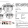 Mye TEFAL Kokekar - Wokpanner + 7-stk kokekar i rustfritt stål bilde 4