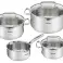 Mye TEFAL Kokekar - Wokpanner + 7-stk kokekar i rustfritt stål bilde 2