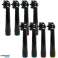 8x Replacement tip Floss Action EB25 P black with w/a PickClean tip cover image 1