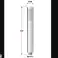 CLEARANCE Set of 3 aquaSu® Basic Hand Showers – Exceptional offer at clearance prices image 5