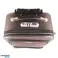 New set of 3 fabric suitcases SPACE in brown image 5