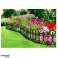 Beetumrandung Beetbegrenzung Garten Bordüre flexibel Steckbare Rasenkante Gartenumrandung Stecksystem Kunststoff Gartenbegrenzung Restposten Bild 3