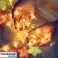 Lyslenke med blomstermotiv (3 m) DAISYGLOW gul bilde 2