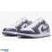 Scarpe Donna Air Jordan 1 Low colore WHITE/INDIGO HAZE-BLU SCURO GRE- 553558-145 foto 1