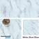 Self-adhesive floor stickers (5 pieces) INSTALAY white image 1