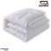 Hvit Single Square Dyne, 140x200 cm, 4-stjerners hotellkvalitet bilde 1