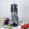 Set d’ustensiles de cuisine avec support pratique – 7 pièces photo 1