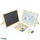 Tableau double face en bois pour craies et marqueurs photo 2