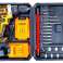 Perceuse-visseuse sans fil avec 2 piles 24V et valise - 24 accessoires photo 3
