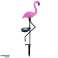 Napelemes kerti lámpa Flamingo kép 5
