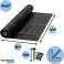 AGROTEXTILE 90G 1.6x50m TAPPETINO ANTI-ERBACCE UV NERO + ANCORE foto 1