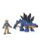 Stegosaurus ja dr Alan Grant Imaginext Jurassic World Fi Set foto 1