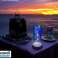 Evig rose i glas med LED-lys billede 2