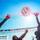 Bola de voleibol com um diâmetro de 21 cm – mistura de cores foto 1