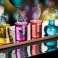 Verres à liqueur en plastique en forme de pots de produits chimiques - lot de 4 photo 2