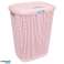 Keeeper laundry basket Arne blue and in gray and pink 57 L image 3