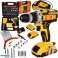 Perceuse-visseuse sans fil avec 2 piles 24V et valise - 24 accessoires photo 1