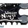 Tarjeta multifuncional de acero Cartera Ninja 18v1 fotografía 5