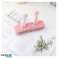 Bandeau cosmétique pour cheveux escargot, peluche rose 20x5cm OPK22R photo 4