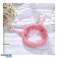 Bandeau cosmétique pour cheveux escargot, peluche rose 20x5cm OPK22R photo 5