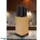 Set de couteaux de cuisine en acier inoxydable avec support en bois – 7 pièces photo 6