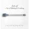 Brosse en silicone avec manche en acier inoxydable photo 2