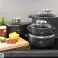 Ensemble de casseroles et poêles 17pcs photo 2