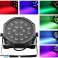 Led Disco DJ Light FLAT PAR LIGHT 18 RGB LEDs photo 2