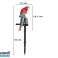 Lampe solaire LED décorative rouge perroquet photo 5