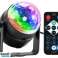 LED discobal met afstandsbediening foto 1
