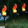 Lampe solaire LED décorative rouge perroquet photo 4