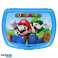 Super Mario μπλε παιδικό κουτί σνακ εικόνα 2