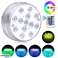 Onderdompelbare RGB 13 LED-licht onderwater nachtlamp foto 1