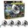 Lot de 4 lampes solaires circulaires Disk Lights photo 2