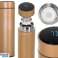 Roostevabast terasest termospudel SMART LCD 500 ml kuldne foto 5