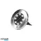 Lot de 4 lampes solaires circulaires Disk Lights photo 1