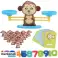 Monkey éducatif Balance de singe avec chiffres photo 4