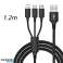 USB-кабель для зарядки 3в1 изображение 2