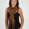 Pashmina marron foncé pour femme P74 / Écharpe marron foncé pour femme photo 3