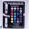 RGB LED car bulbs W5W T10 with remote control 2pcs image 5