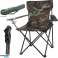 PR-2824 Chaise de pêche de voyage avec imprimé Camouflage - Chaise de pêche - Chaise de camping photo 2
